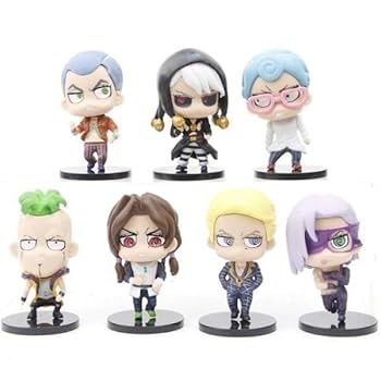 ジョジョ 5部 マフィアルテシリーズ 7体セット Amazon.co.jp: ジョジョの奇妙な冒険 7体セット 5部 暗殺チーム